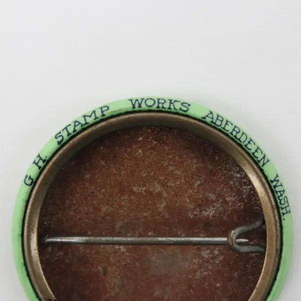 1947 B.T.C.W.&H. Local 690 Union Button Pin Aberdeen WA