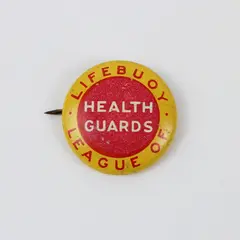 Vintage Lifebuoy League of Health Guards Advertising Pinback Button