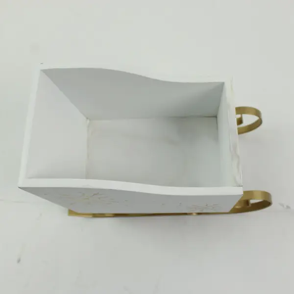 Florists' Transworld Delivery Wooden Winter Sleigh Planter 5.5 Inch