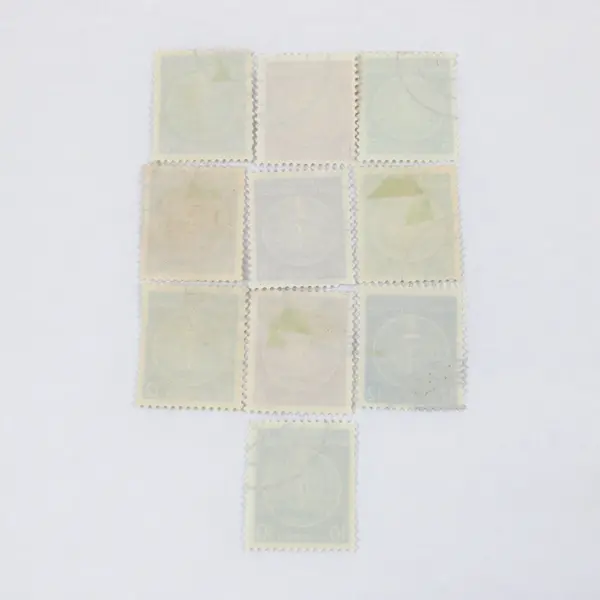Lot Of 10 DDR East Germany 1954 Canceled Postage Stamps Scott #O1-O5