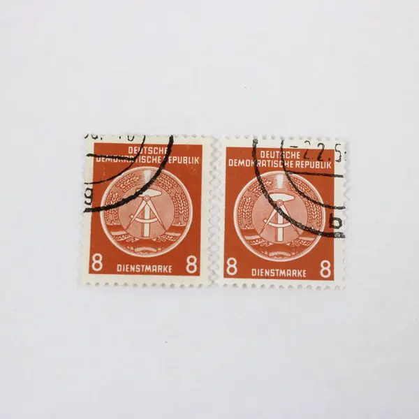 Lot Of 10 DDR East Germany 1954 Canceled Postage Stamps Scott #O1-O5