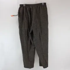 Briggs New York Plaid Pull-On Pants Women's 16W Short Green Navy Burgundy