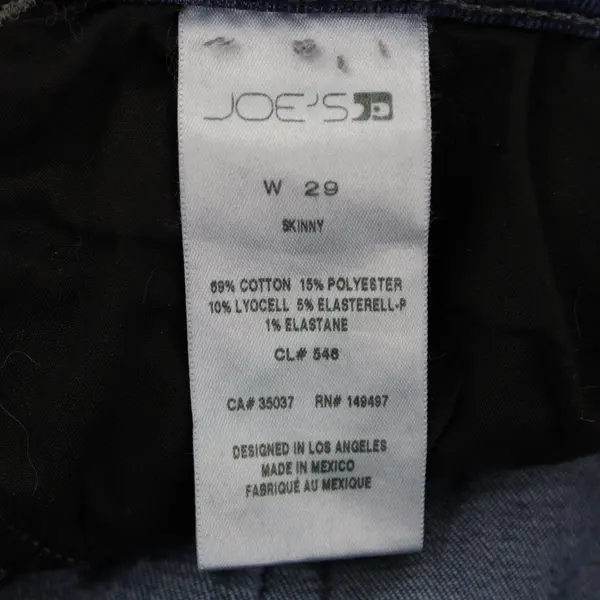 Joe's Jeans Women's Skinny Jeans Medium Wash Waist 29