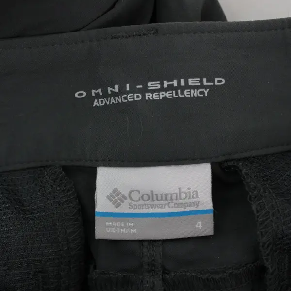 Columbia Women's Omni-Shield Gray Capri Pants Size 4