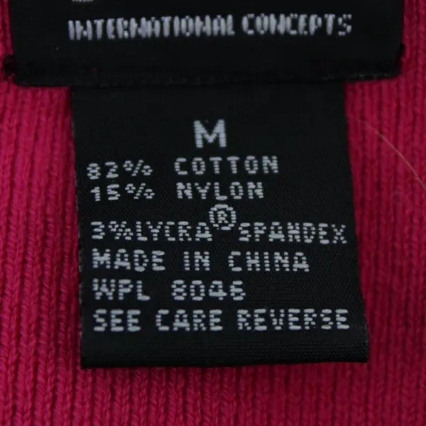 INC International Concepts Magenta Pink Long-Sleeved Cardigan Women's Medium