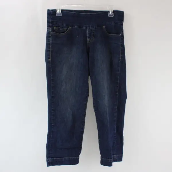 Jag Jeans Women's Capri Jeggings Dark Wash Classic Fit Size 4