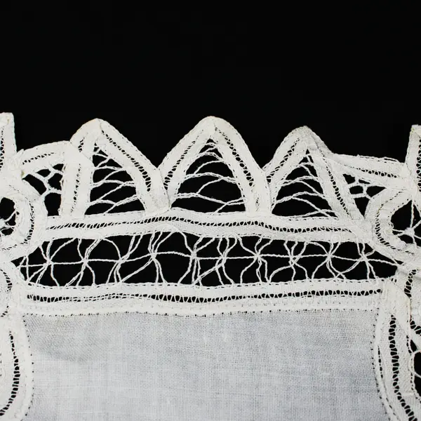Battenburg Lace Table Runner Topper White 18 x 14 Inch
