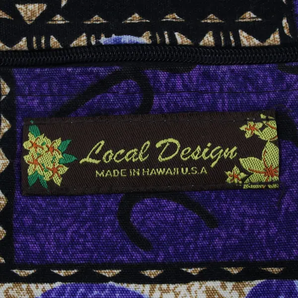 Local Design Purple Hawaiian Turtle Print Shoulder Crossbody Bag USA