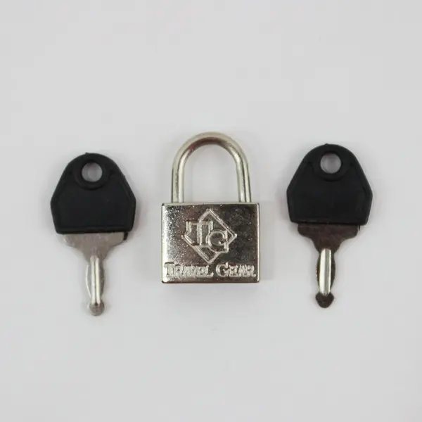 Travel Gear Padlock with 2 Keys Luggage Locker Cabinet Lock