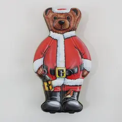 Silver Crane Designs 1994 Sweet Dream Santa Bear Christmas Candy Tin