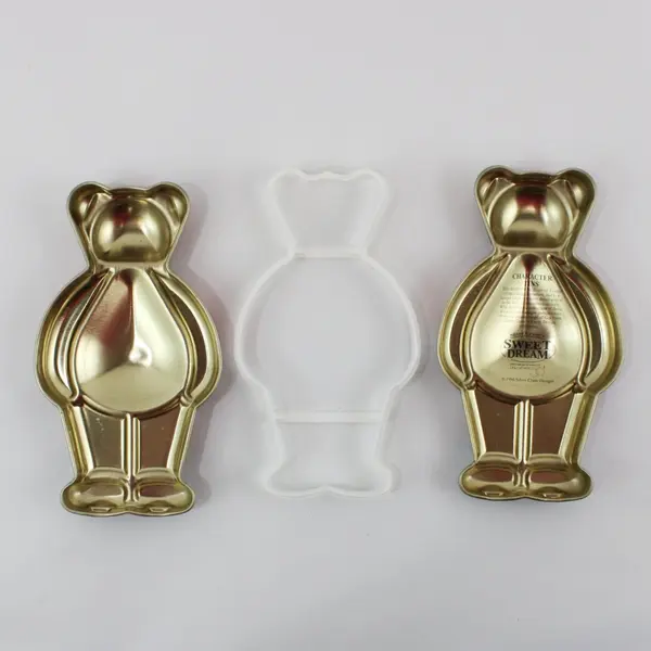 Silver Crane Designs 1994 Sweet Dream Santa Bear Christmas Candy Tin
