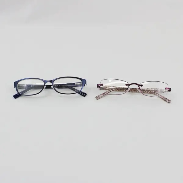 Lot of 2 Pairs of Readers Eye Glasses +2.75 Magnification, Foster Grant 