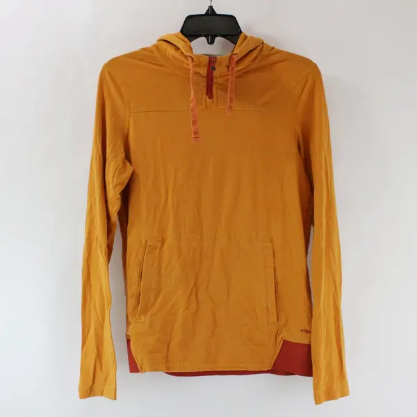Outdoor Research Red Rock 1/4-Zip Hoodie Orange Women's Medium