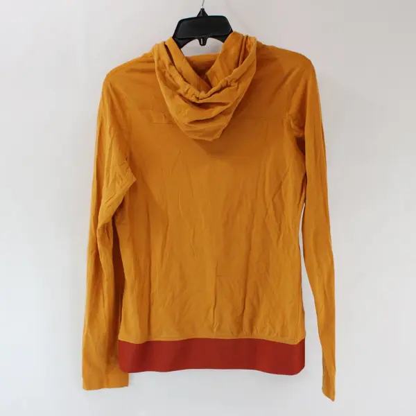 Outdoor Research Red Rock 1/4-Zip Hoodie Orange Women's Medium