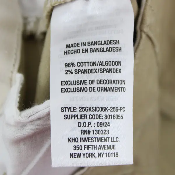 Gap Kids Boys Khaki Straight-Leg Pants L 14/16 25GKSIC06K-256-PC