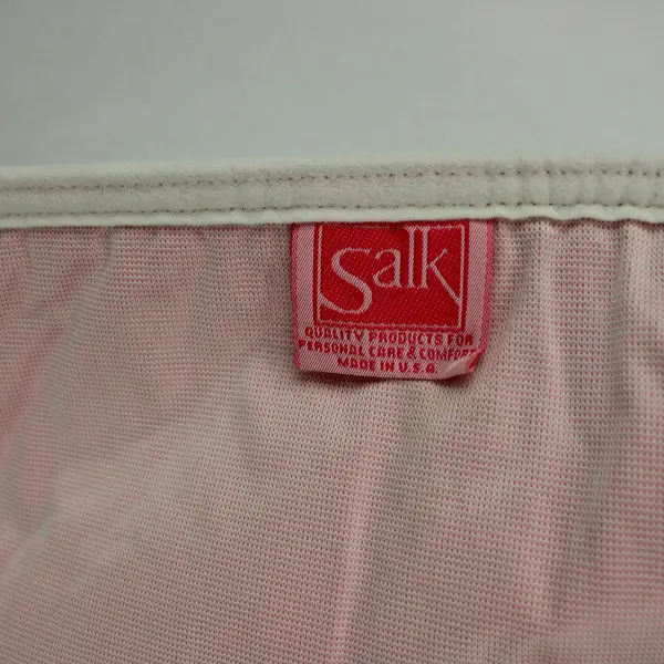 Salk Reusable Toddler Bed Incontinence Pad Quilted White