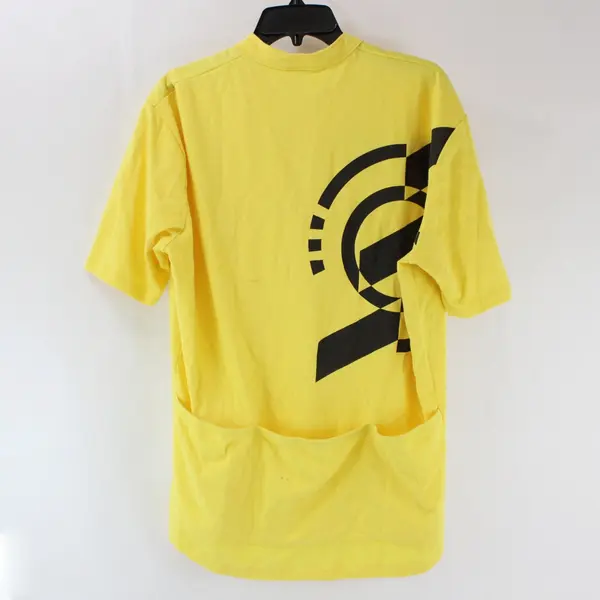 Nike Echelon Cycle Oregon Cycling Jersey Men's XL Yellow Vintage 90s FLAWED