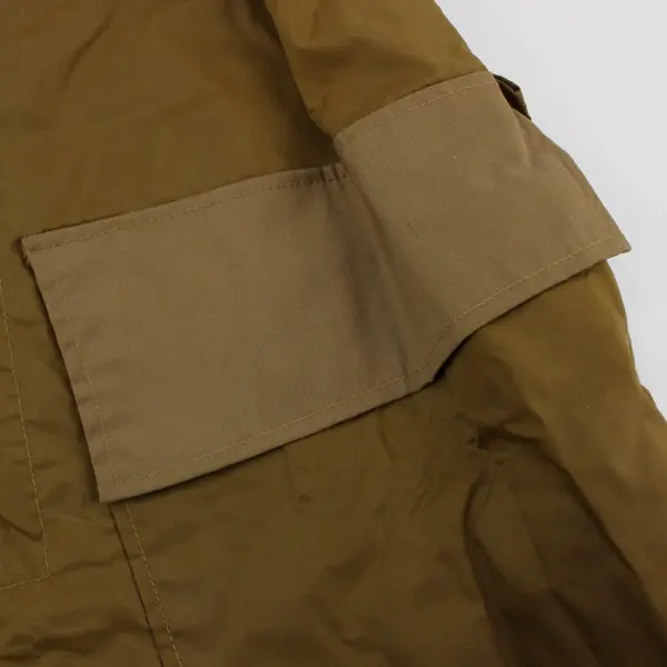 Game Winner Sportswear Men's Small Tan Zip-Up Vest