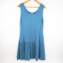 Flutter Women's Dark Teal Midi Dress Size Small