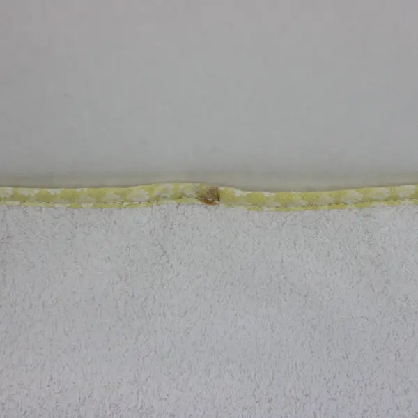 Crabtree & Evelyn Baby Yellow White Patterned Bath Towel