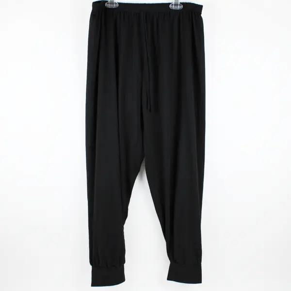 Lot of 2 Women's XL Black Athletic Pants Leggings Joggers