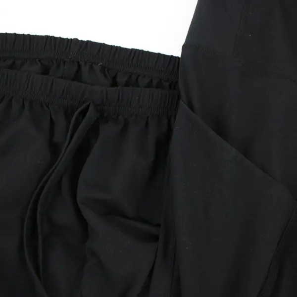 Lot of 2 Women's XL Black Athletic Pants Leggings Joggers