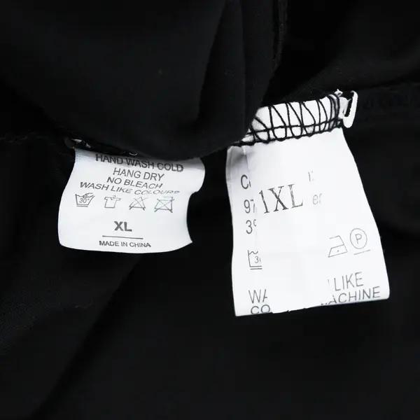 Lot of 2 Women's XL Black Athletic Pants Leggings Joggers