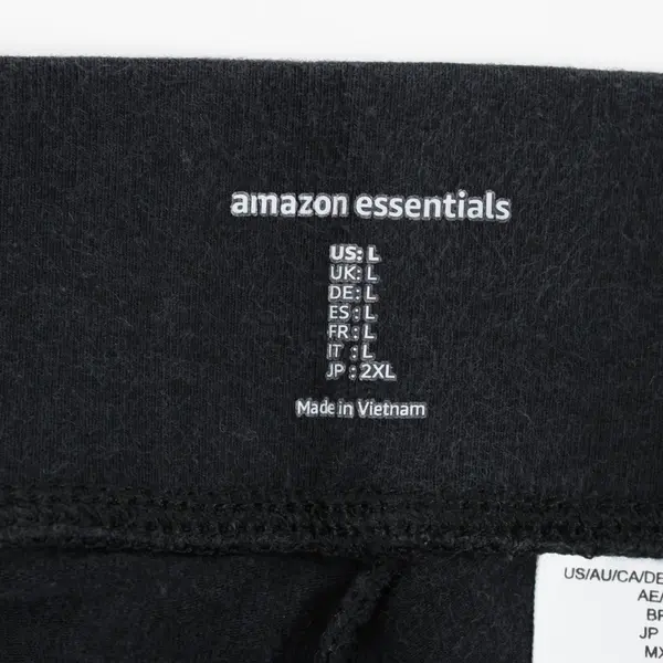 Amazon Essentials Women's Black Leggings Size Large