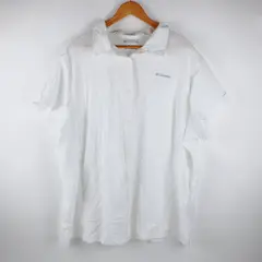 Columbia Omni-Shade Women's 3X White Short Sleeve Button-Up Shirt
