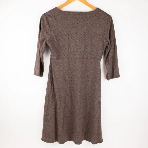 Toad&Co Rosalinda Women's Small Midi Dress Geometric Print