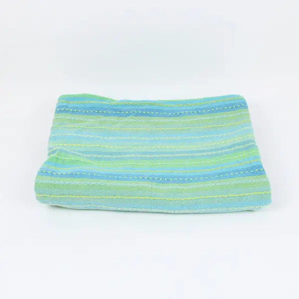 Trend Collection by Lintex Cotton Tablecloth Green Blue Striped 42x60