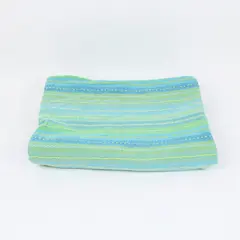 Trend Collection by Lintex Cotton Tablecloth Green Blue Striped 42x60