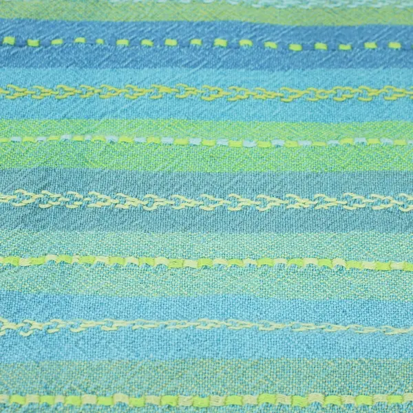 Trend Collection by Lintex Cotton Tablecloth Green Blue Striped 42x60