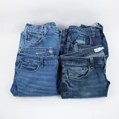 Lot of 4 Denim Jeans L.L.Bean 36x30 True Craft 32x32 Style&Co Cypher Size 30