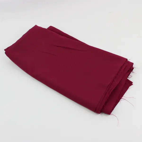 Unbranded Burgundy Velvet Fabric Scrap Incomplete Piece Sewing Crafts