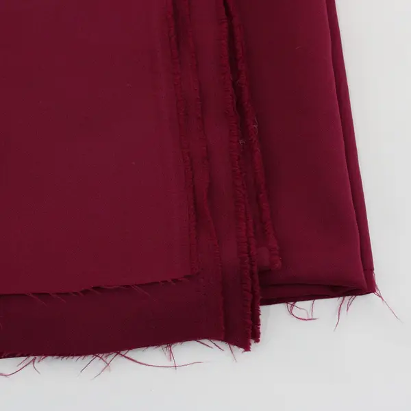 Unbranded Burgundy Velvet Fabric Scrap Incomplete Piece Sewing Crafts