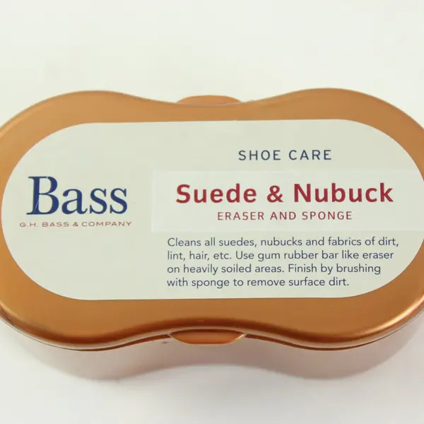 Bass Suede & Nubuck Eraser Sponge Shoe Care Kit