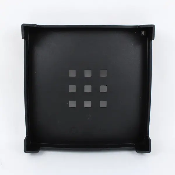 IKEA KNYCK Black Curved Napkin Holder Tabletop Organizer