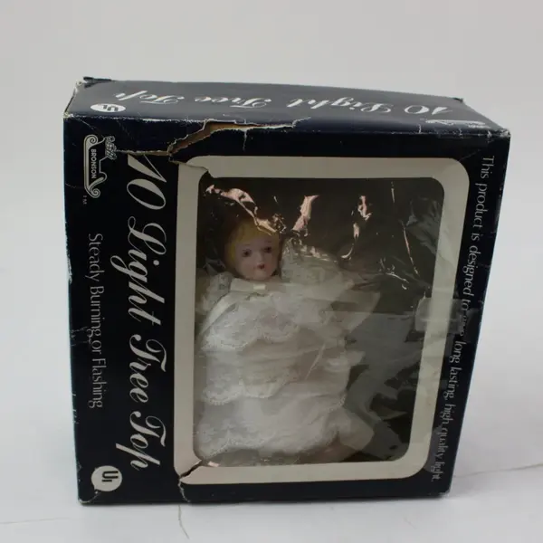 Bronson 10 Light Angel Tree Topper Tested Does Not Work As Is