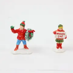 Department 56 Christmas Wreaths Set of 2 Figurines