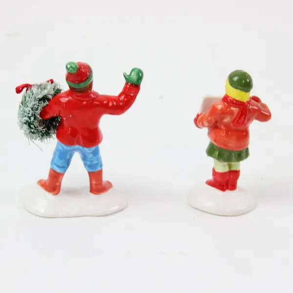 Department 56 Christmas Wreaths Set of 2 Figurines