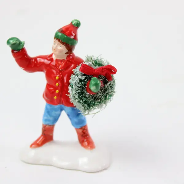 Department 56 Christmas Wreaths Set of 2 Figurines