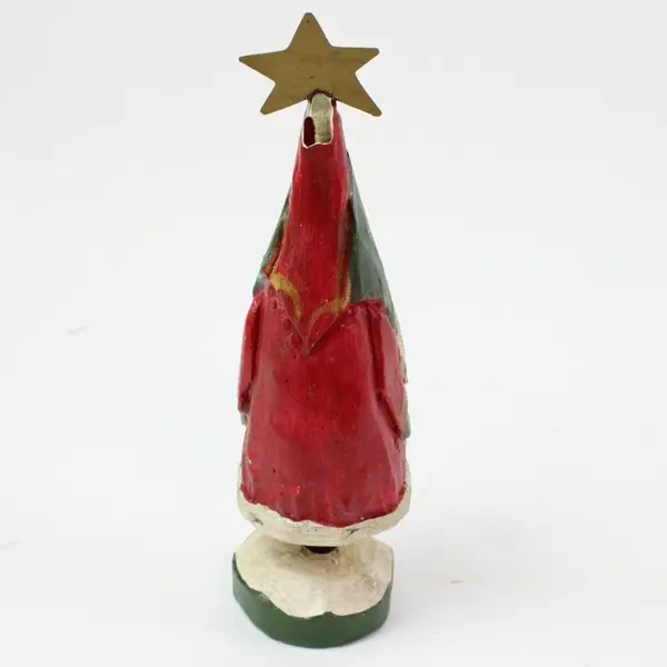 House Of Hatten Santa Christmas Star Figurine 10.5" Paint Wear
