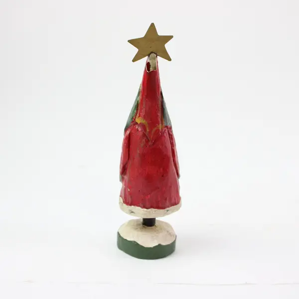 House Of Hatten Santa Christmas Star Figurine 10.5" Paint Wear