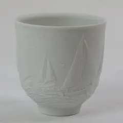 Lladró Sailing the Seas Portavela Regata 17657 Porcelain Candle Holder