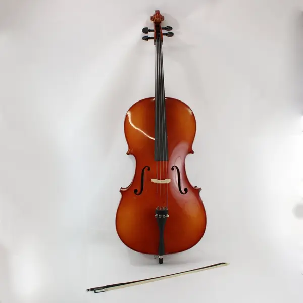 Hermann Beyer E220E4  4/4 Cello Stradivarius Design With Case