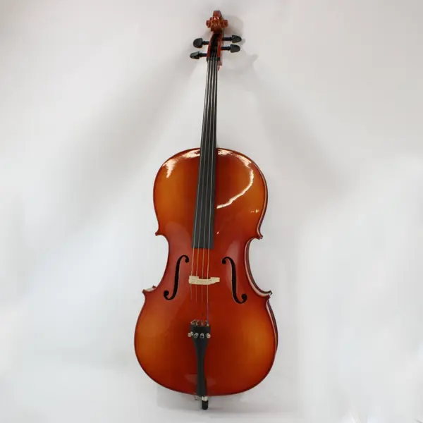 Hermann Beyer E220E4  4/4 Cello Stradivarius Design With Case