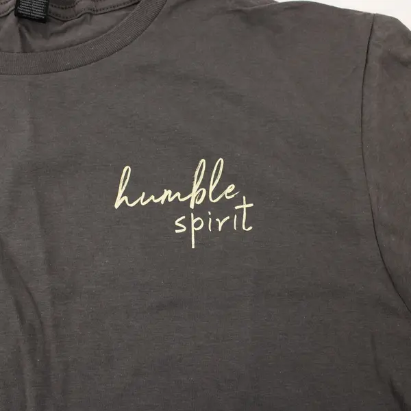 Gildan Humble Spirit Gray Short Sleeve T-Shirt Adult Large