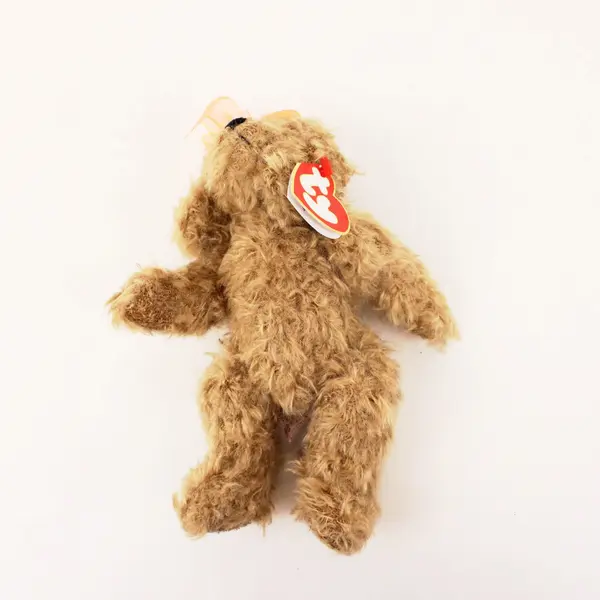 Ty Attic Treasures Cassandra Dog Plush w/ Bow 8" Vintage 2000 w/Tag
