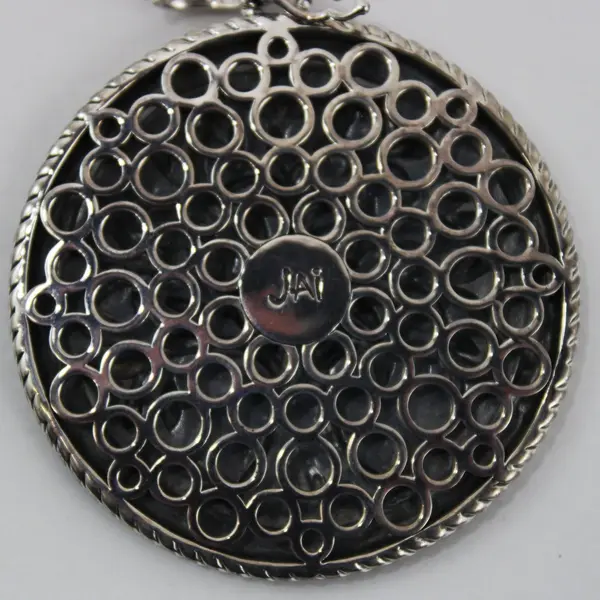 JAI 925 Sterling Silver Tree of Life Enhancer Pendant 41g